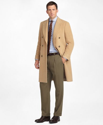 Golden FleeceÂ® Double-Breasted Polo Coat | Brooks Brothers