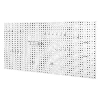 Seville Classics UltraHD 2-Piece Pegboard Set w/ 23 Piece Hook Assortment | Wayfair North America