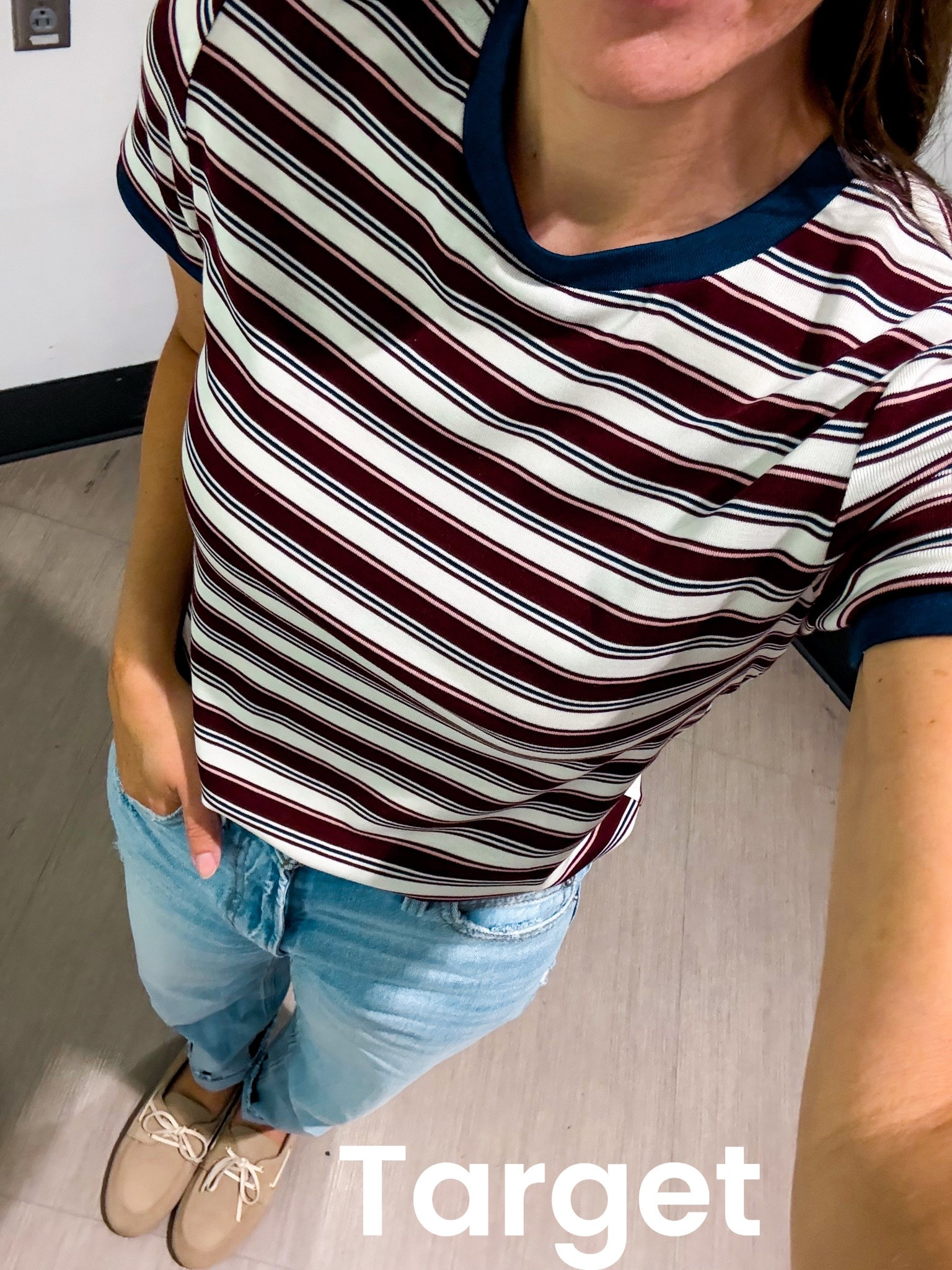 @Target new fall striped top small
Denim linked similar

#LTKootd #LTKgrwm #LTKmomlife