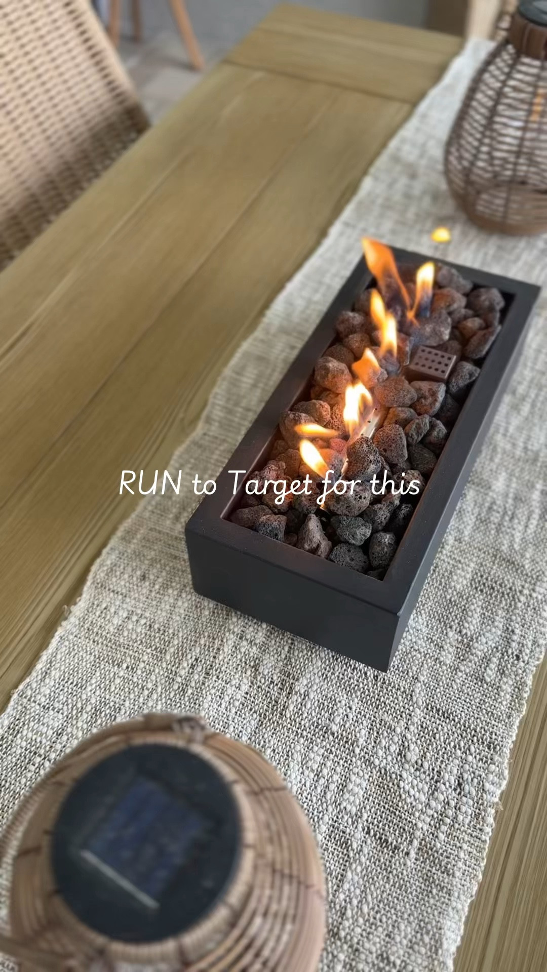 This little Target find instantly made my patio feel so cozy 🤎✨
The perfect touch for outdoor nights without the splurge such a good one to elevate your space. 

#Target #TargetFinds #PatioVibes #OutdoorDecor #Firepit

#LTKHome