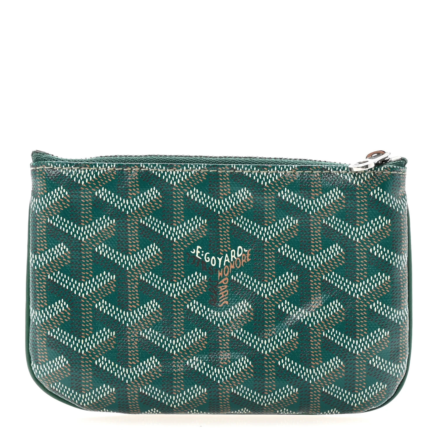 Goyard Goyardine Nano Senat Key Pouch Green | FASHIONPHILE (US)
