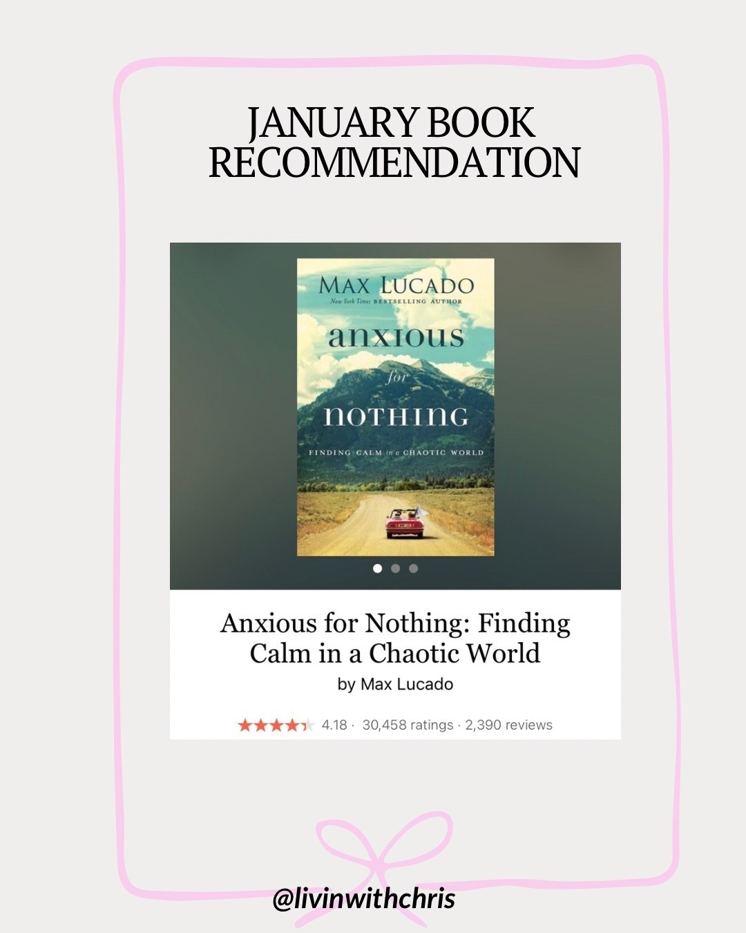 Finished my second book of the year! I am on a roll yall!! If you deal with anxiousness, I highly recommend this book! 

#LTKselfcare #LTKdayinmylife #LTKmomlife