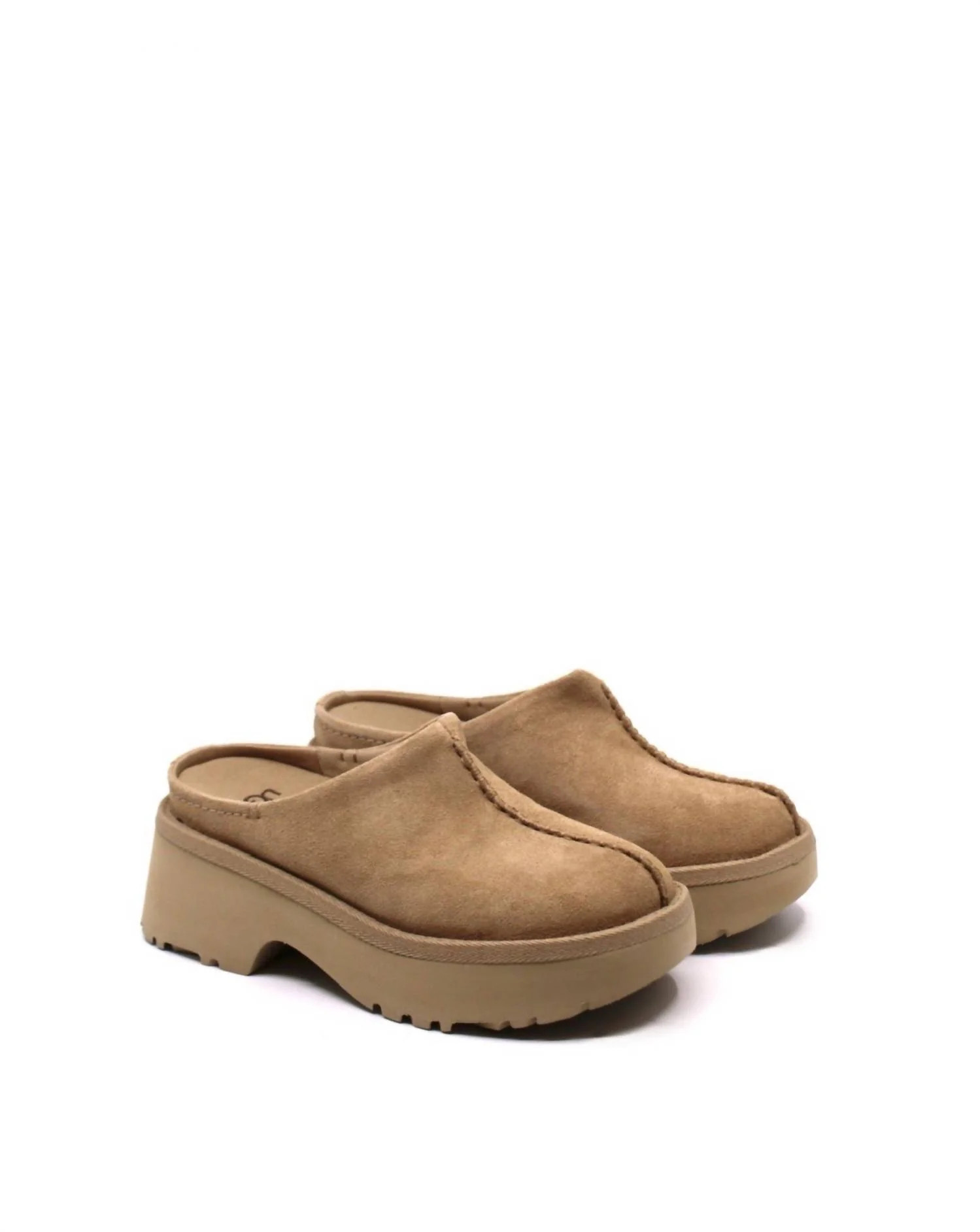 Women's New Heights Clog In Sand | Shop Simon