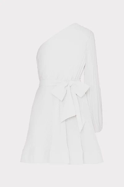 Linden Pleated Dress | MILLY