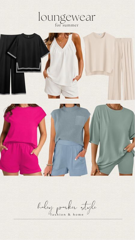 Loungewear for summer! All from Amazon! 




Summer outfits, summer loungewear, shortsleeved tops, sleeveless tops, capris, pants, shorts, biker shorts, cozy summer outfits

#LTKstyletip #LTKfindsunder100