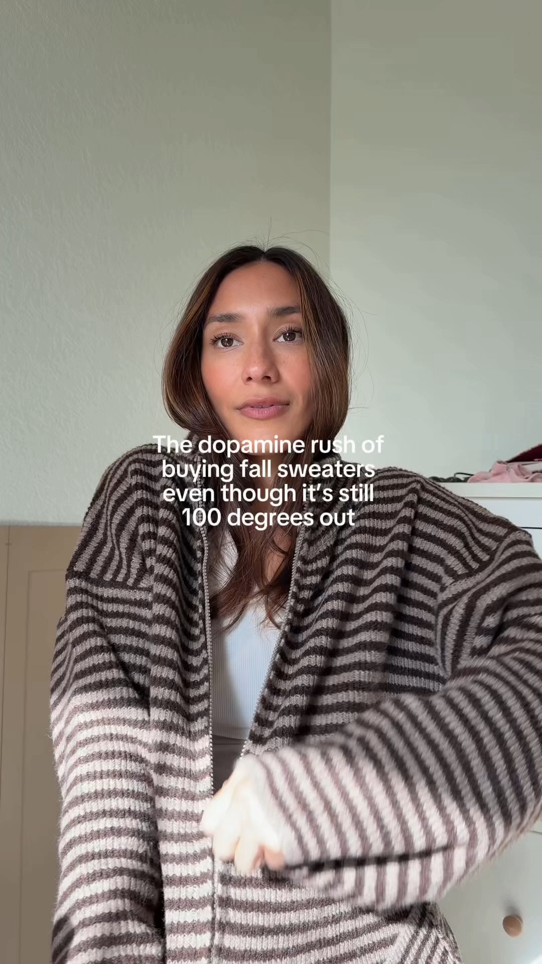 Cozy sweaters for fall 
I’m wearing small in both! 5’3 125lbs

#LTKootd #LTKSeasonal #LTKPetite