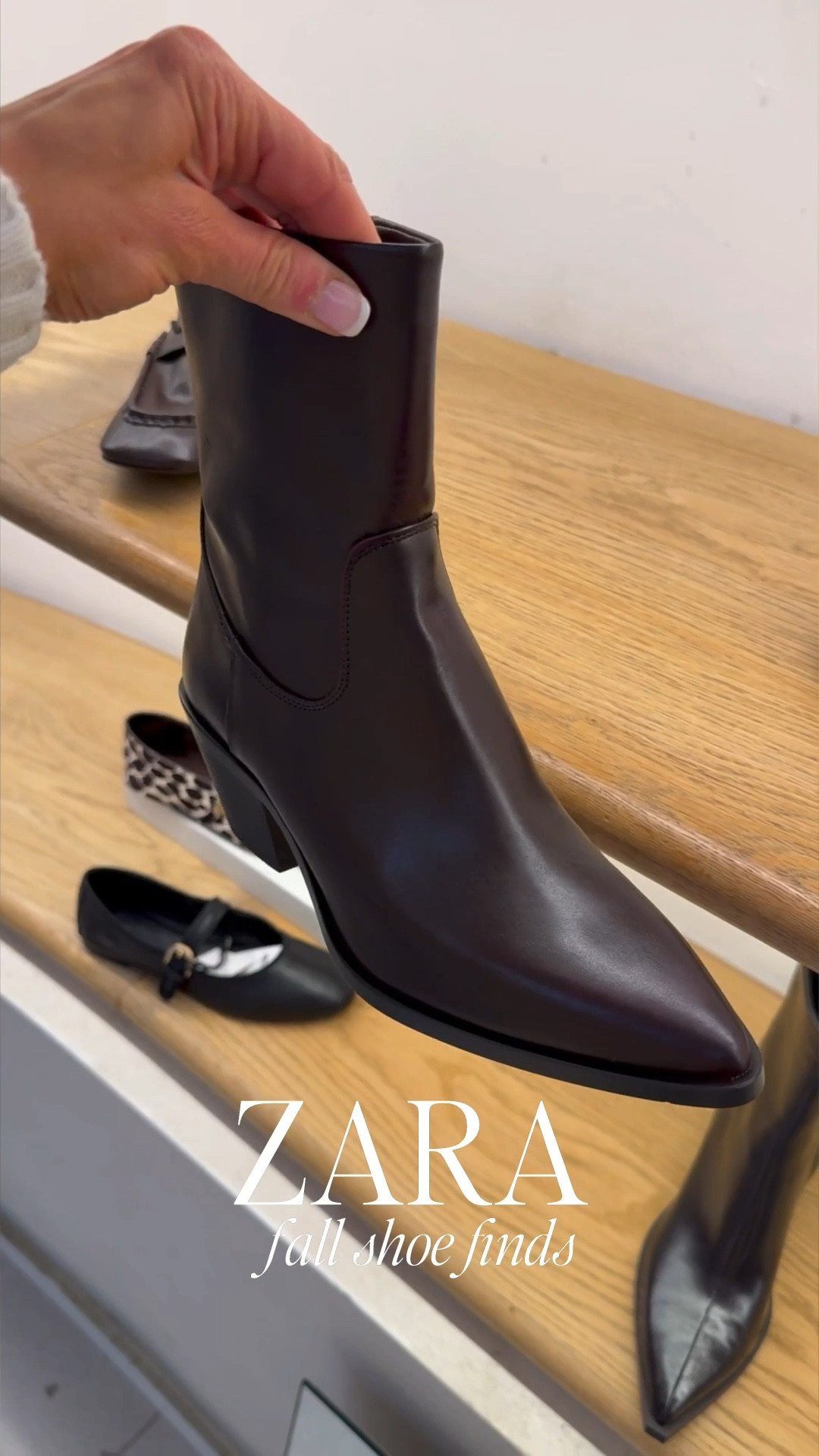 Boots and shoes at Zara that I’m loving for colder weather. Found these while shopping in NYC. 

#LTKSeasonal #LTKShoeCrush