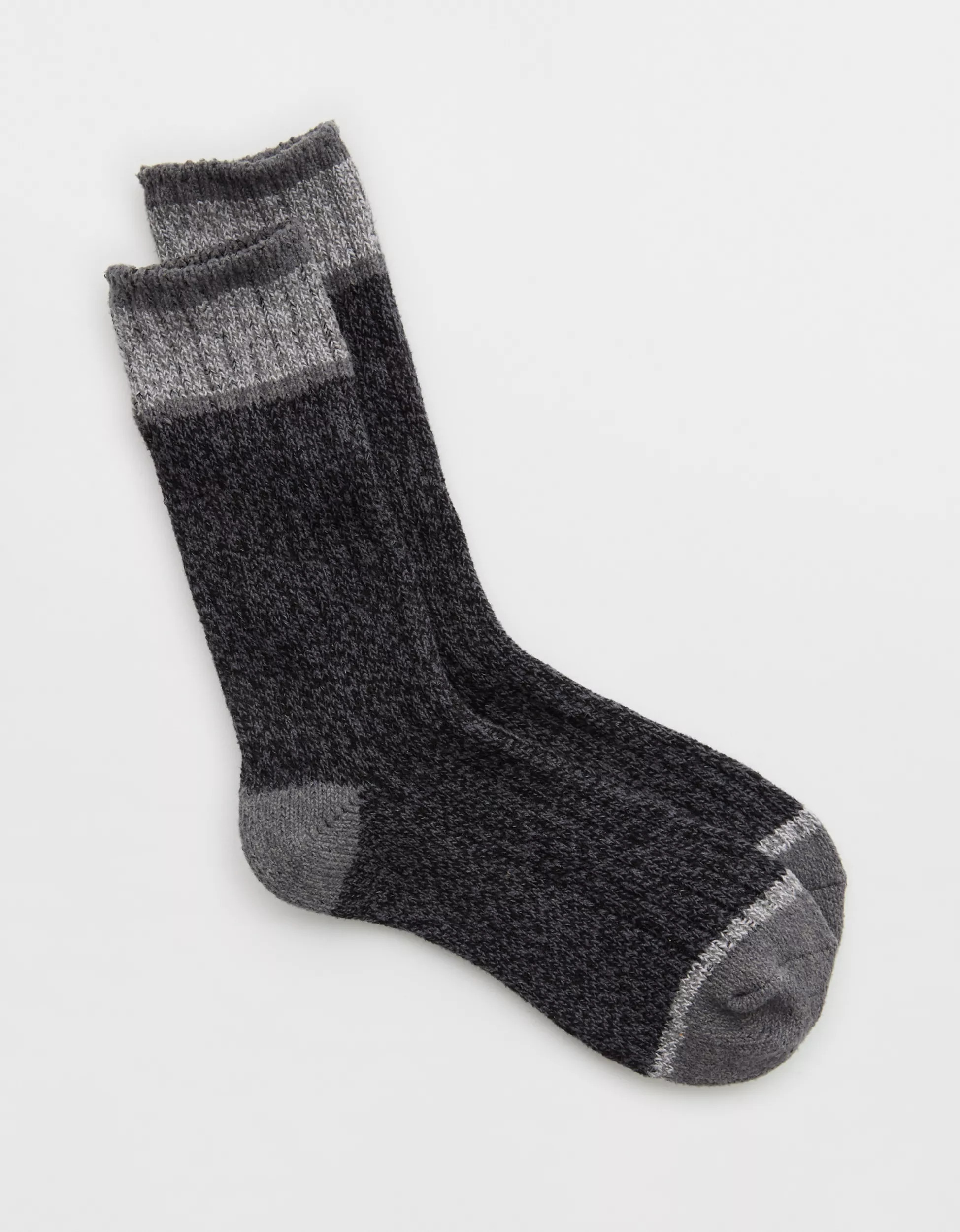 Aerie Colorblock Marled Crew Socks | Aerie