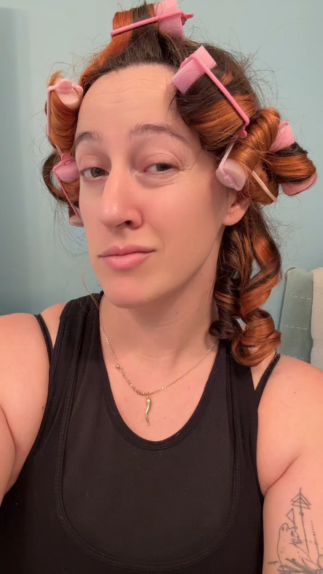 Get ready with me! The girls and I have been listening to 2000s punk mix on @Spotify and this was a top favorite. So had to have a little jam sesh in the bathroom while getting ready! 

What’s your favorite 2000s punk rock song to rock out to? 

#millennial #poppunk #punkrock #altmom #grwm #getreadywithme #hairrollers #MakeupRoutine #dancebreak #lipsyncing #90skid #2000snostalgia #millenialmom #creatorsearchinsights 

#LTKBeauty