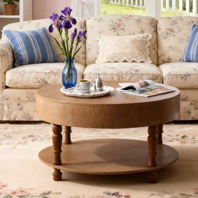 35" Coffee Table with Dual Storage | Wayfair North America