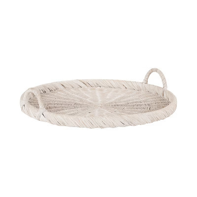 Kate and Laurel Cormont Rattan Serving Tray | Target