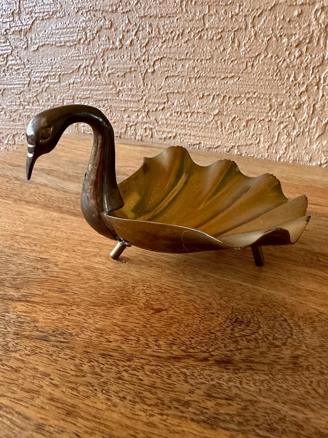 Vintage Brass Swan - Etsy | Etsy (US)