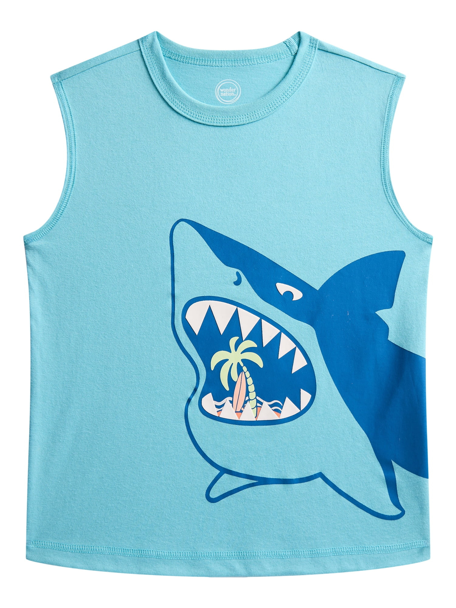 Wonder Nation Little Boys Graphic Tank Top, Sizes 4-10 | Walmart (US)