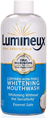 Lumineux Oral Essentials Teeth Whitening Mouthwash - Certified Non Toxic | Whiter Teeth in 7 Days... | Amazon (US)