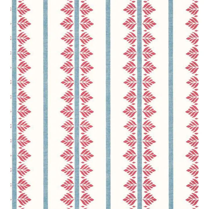 Fern Stripe Wallpaper by Anna French - Sample | Chairish
