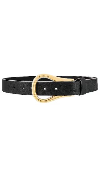 Ryder Wrap Belt in Black & Gold | Revolve Clothing (Global)