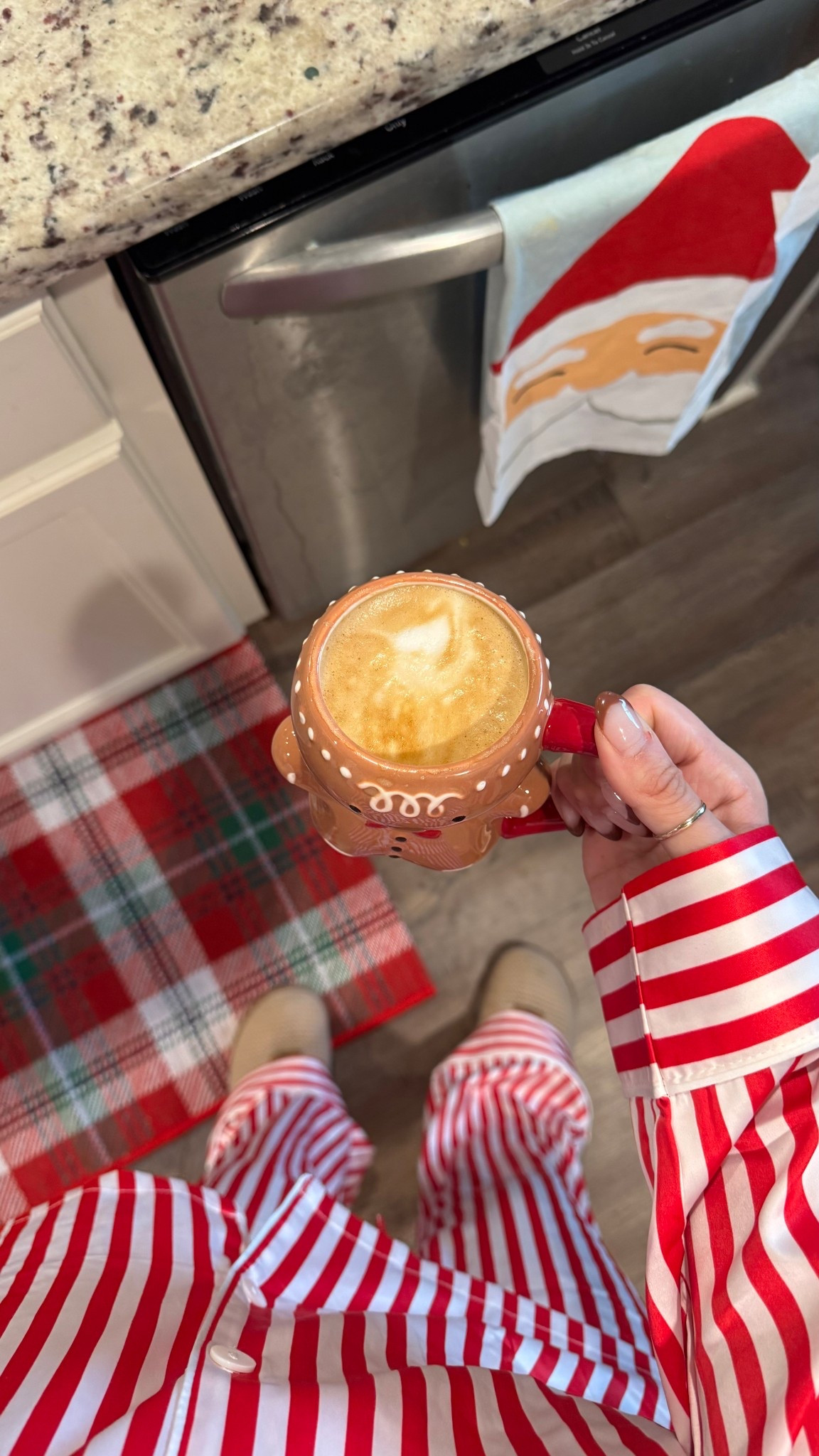 holiday home decor, gingerbread christmas coffee mug and red and white striped pajamas for women from Amazon! 

#LTKmorningroutine #LTKGiftGuide #LTKHoliday