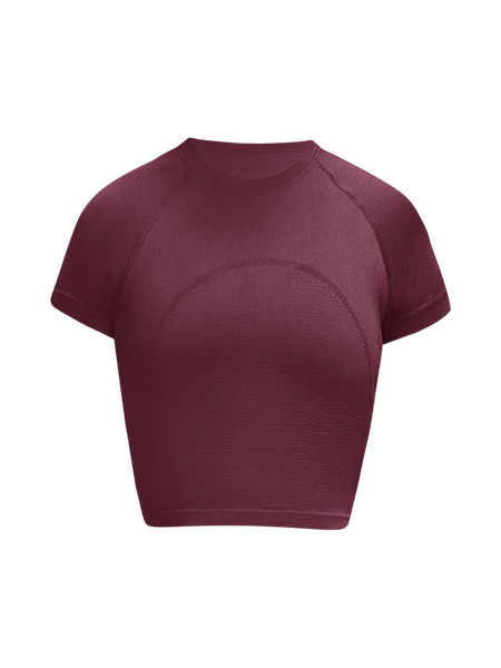 Swiftly Tech Cropped Short-Sleeve Shirt 2.0 | Women's Short Sleeve Shirts & Tee's | lululemon | Lululemon (US)