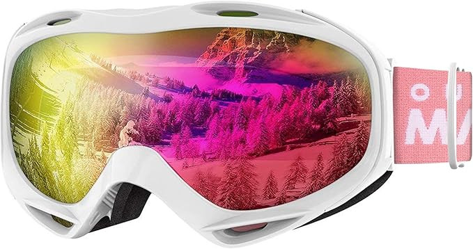 OutdoorMaster OTG Ski Goggles - Over Glasses Ski/Snowboard Goggles for Men, Women & Youth - 100% ... | Amazon (US)