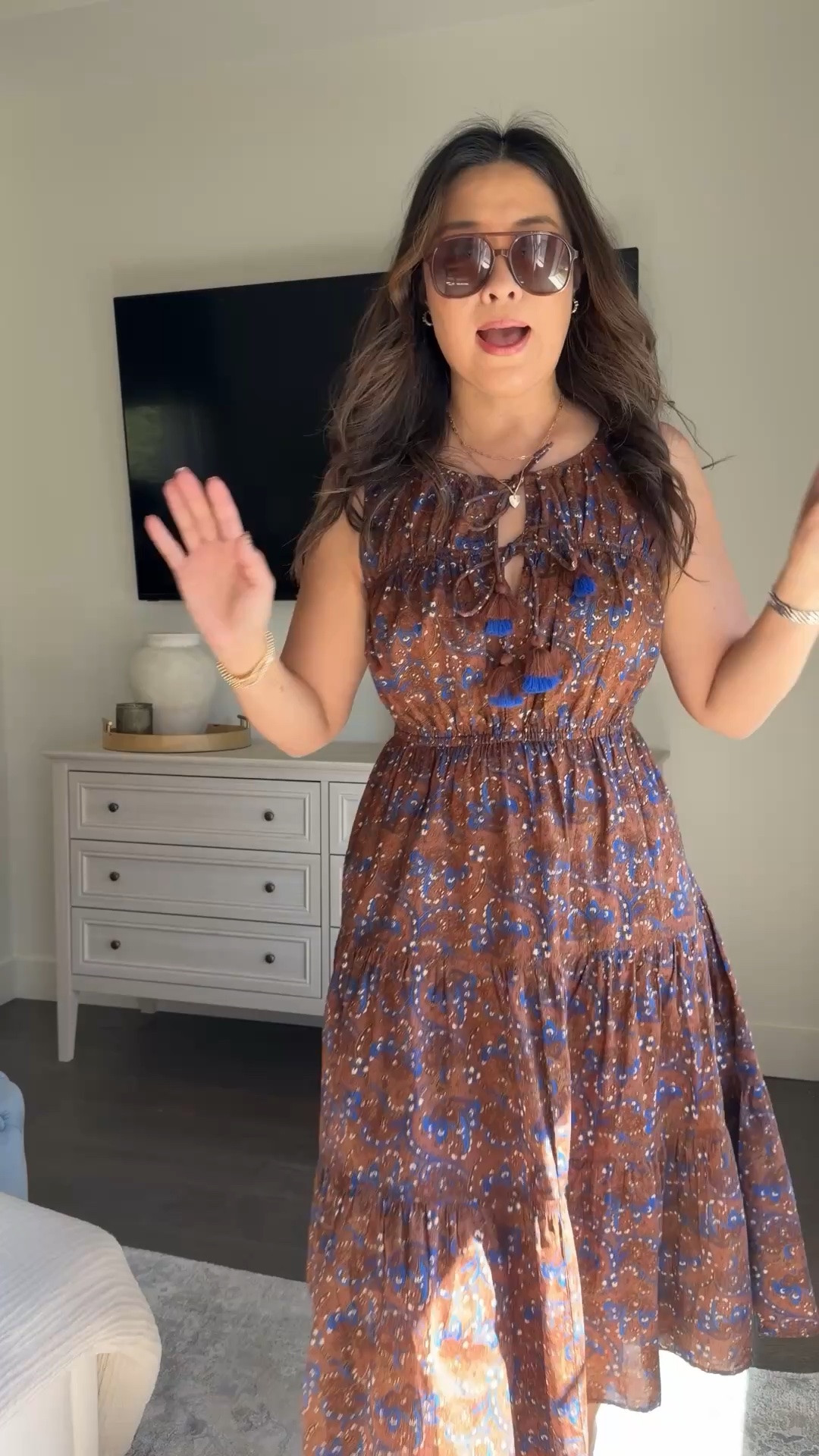 Walmart fall fashion // fall family photos // floral dress 

Dress - small 
Sweater - large

#LTKootd #LTKstorytime #LTKSeasonal