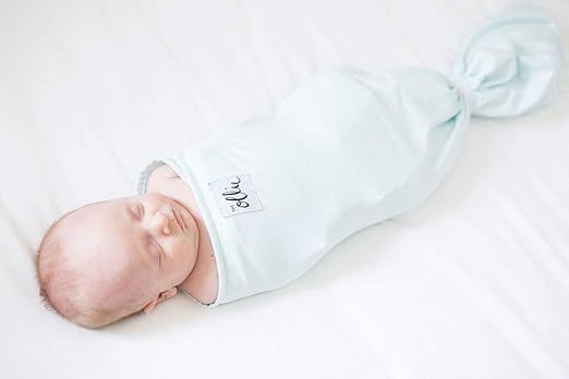 The Ollie Swaddle (Sky) - Helps to Reduce The Moro (Startle) Reflex - Made from a Custom Designed... | Amazon (US)