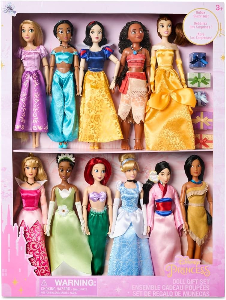 Disney Store Official Princess Classic Doll (Gift Set), 11 Inches, Includes Accessories with Mold... | Amazon (US)