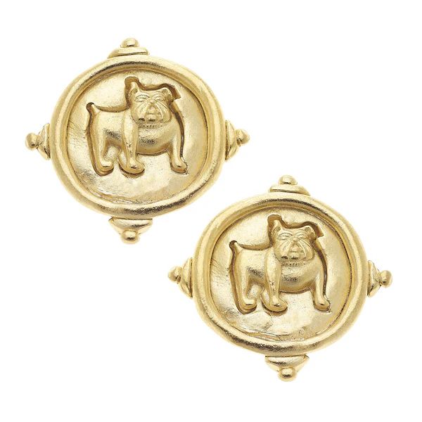 Bulldog Studs | Susan Shaw