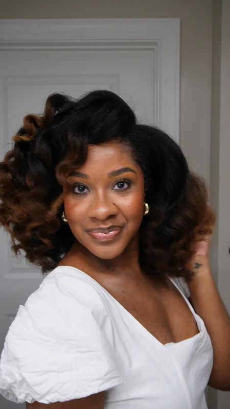 Wand curls on natural hair using Mielle Organics products currently on sale for $7 site-wide until 5/22

#LTKVideo #LTKBeauty #LTKSaleAlert