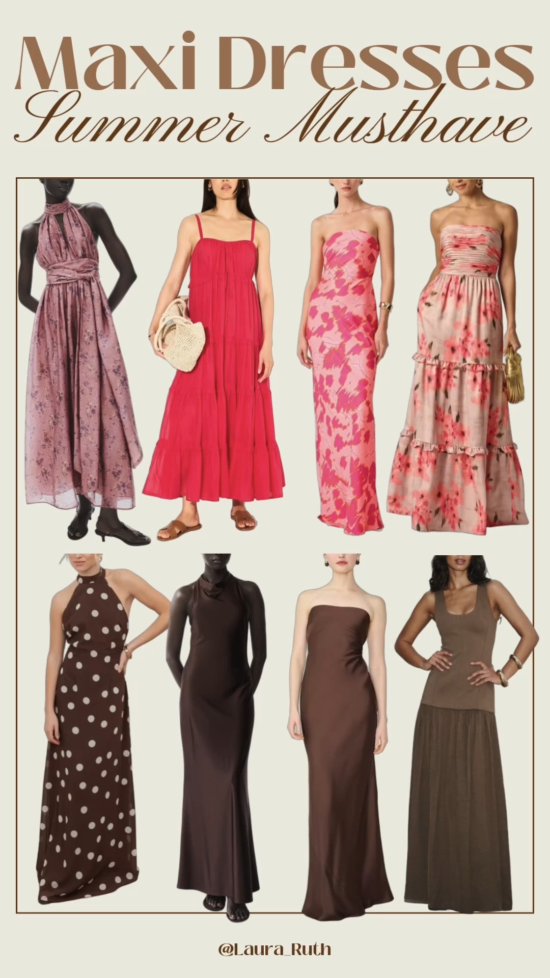 August Must have a Summer Maxi Dress 🌺🤎 From summer getaways and sunset dinners to wedding guest looks and warm weather occasions, these effortless maxi dresses are made for soaking up every last bit of summer. Feminine, flattering, and easy to dress up or down! Summer dresses

#LTKuk #LTKsummer #LTKdresses