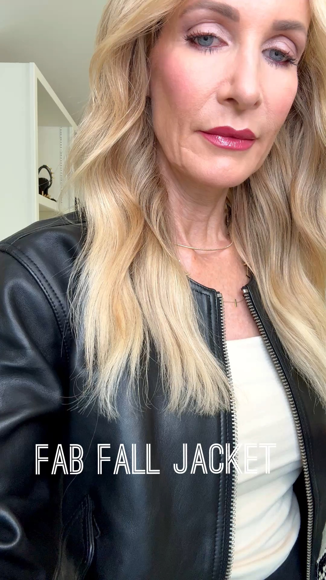 This Quince leather jacket looks and feels so luxurious without the designer price tag! I paired it with black capri pants for a chic fall outfit that feels modern, polished and incredibly flattering. I’m wearing an XS in the jacket and pants. #LTKFindsUnder100 #LTKootd

#LTKOver40#LTKSeasonal#LTKSeasonal 

 