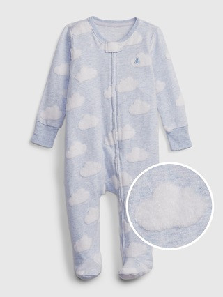 Baby First Favorite Print Footed One-Piece | Gap (US)