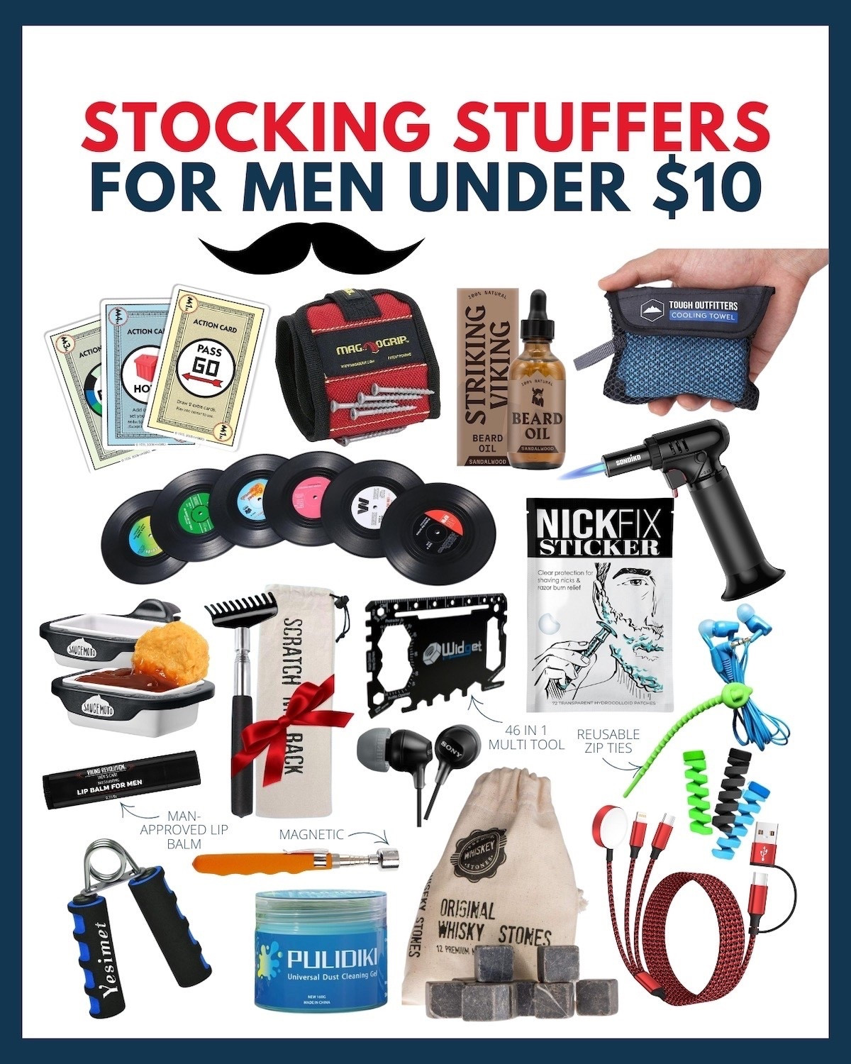 Grab these last-minute stocking stuffers for the men in your life! Every single one is under $10 and arrives in time before Christmas if you order now! 🎁📦🎄

#LTKGiftGuide #LTKHoliday #LTKMens