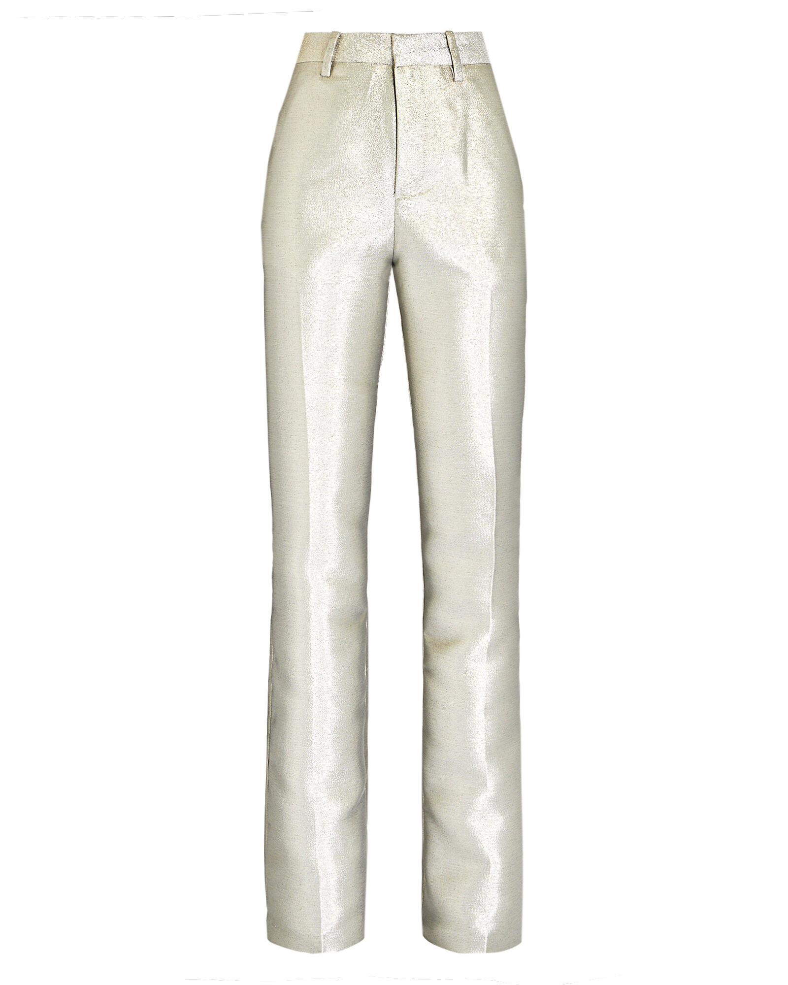 Moody Lamé Straight-Leg Pants | INTERMIX
