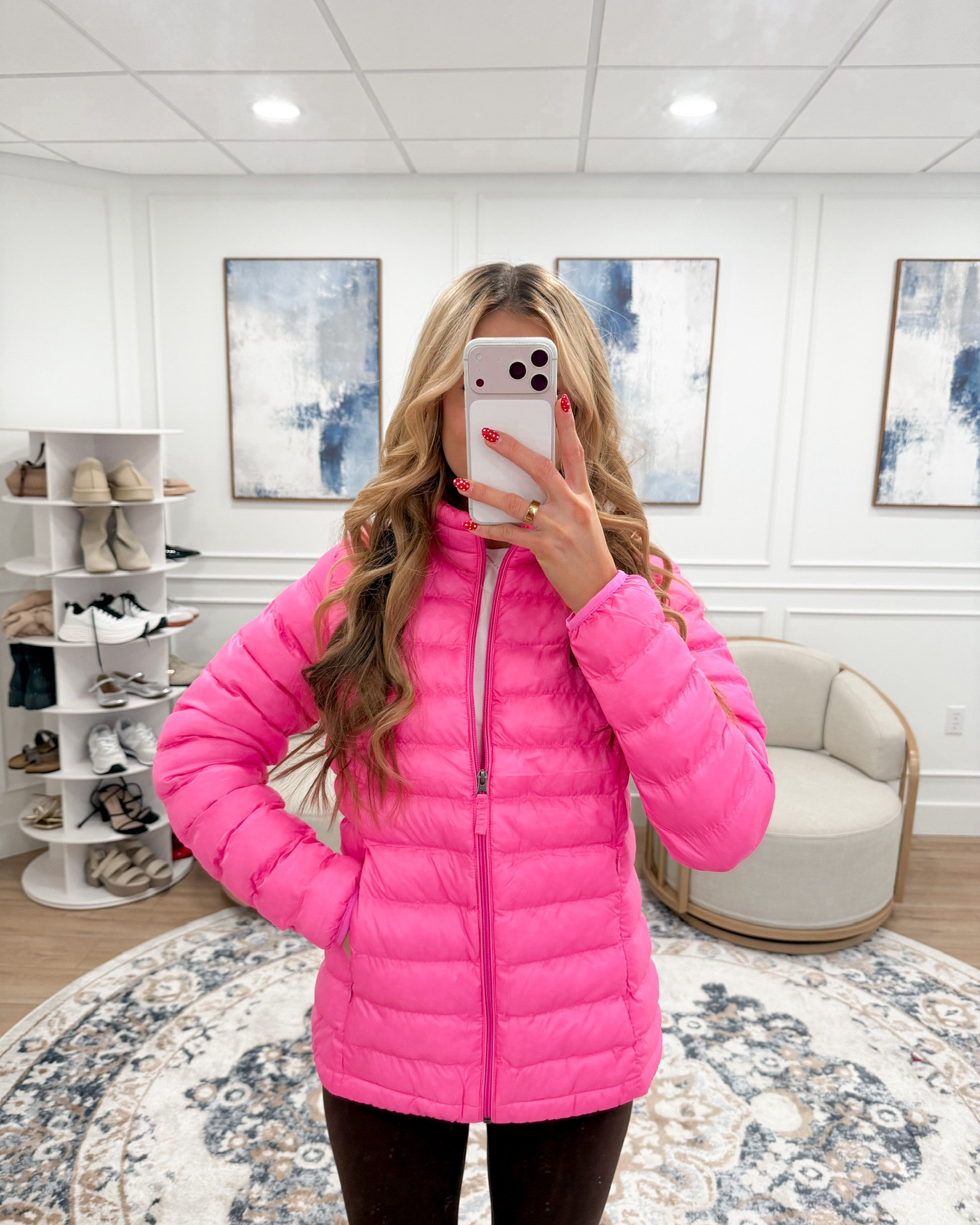 Bright, bold, and budget-friendly 💖
This hot pink Amazon puffer is lightweight but warm — perfect for layering on chilly days or tossing in your suitcase for winter travel. So comfy with leggings or denim. Wearing a small,

#LTKFindsUnder50 #LTKSeasonal #LTKTravel