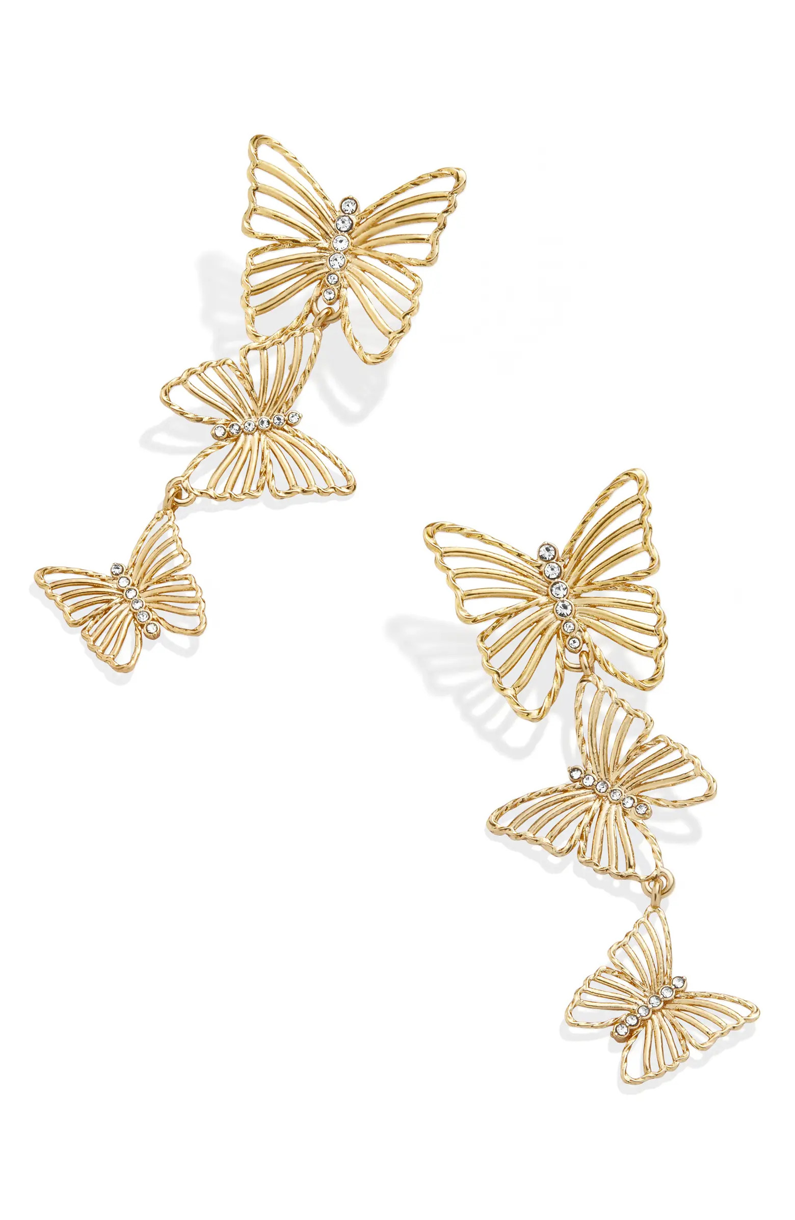 Butterfly Drop Earrings | Nordstrom