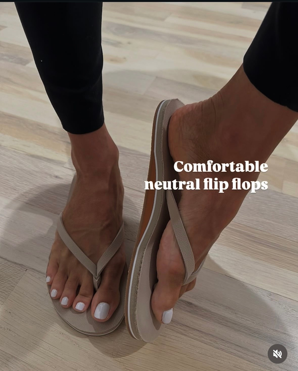 Favorite everyday neutral flip flop 