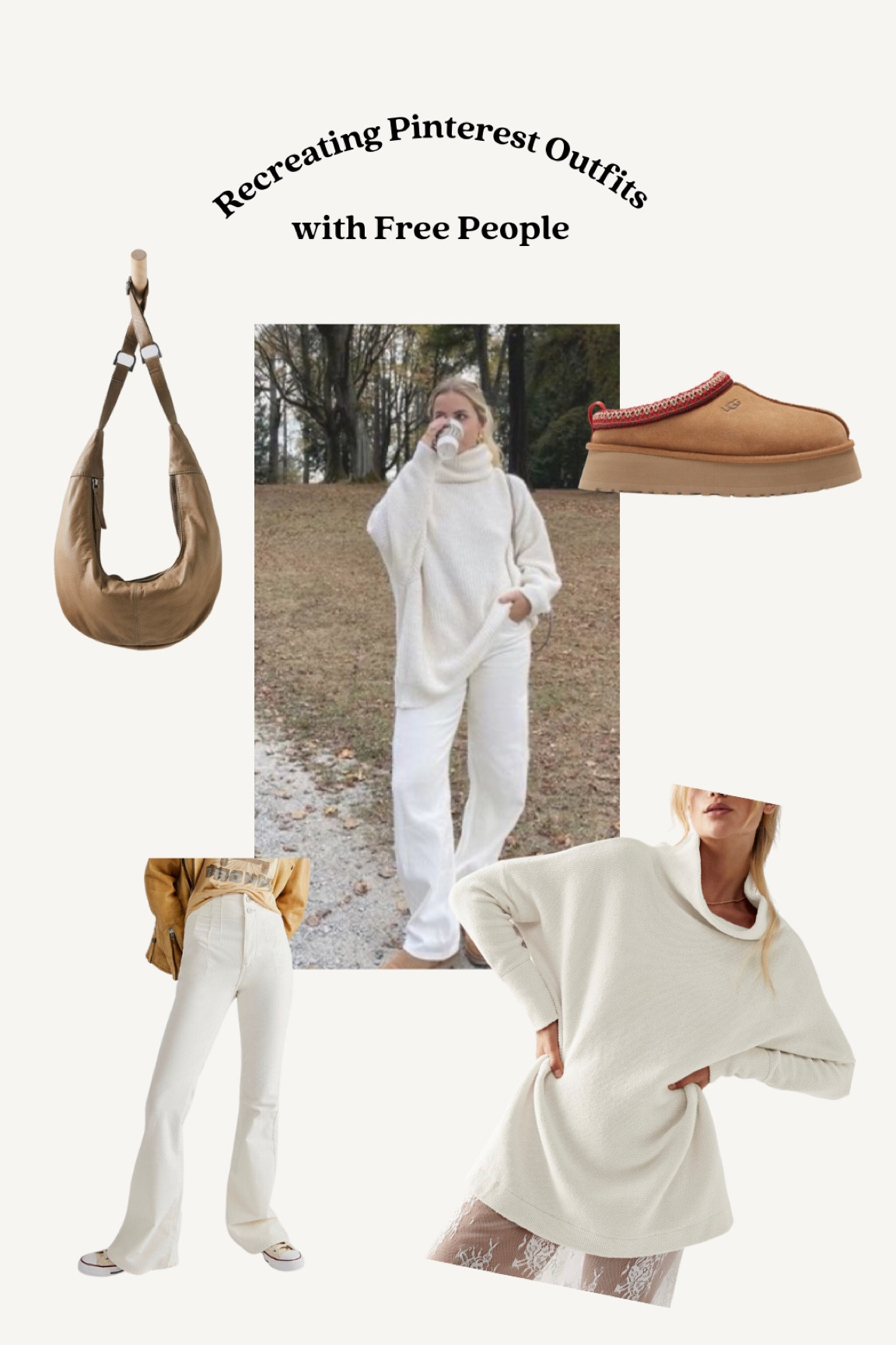 Recreating pinterest outfits for my midsize girlies 

These are items I would purchase for myself! I love free people sweaters in the size medium. They run oversized! And honestly too large makes my breasts look fuller 

The chords have a really nice stretch but size up for free people bottoms 



#LTKmidsize #LTKstyletip #LTKitbag