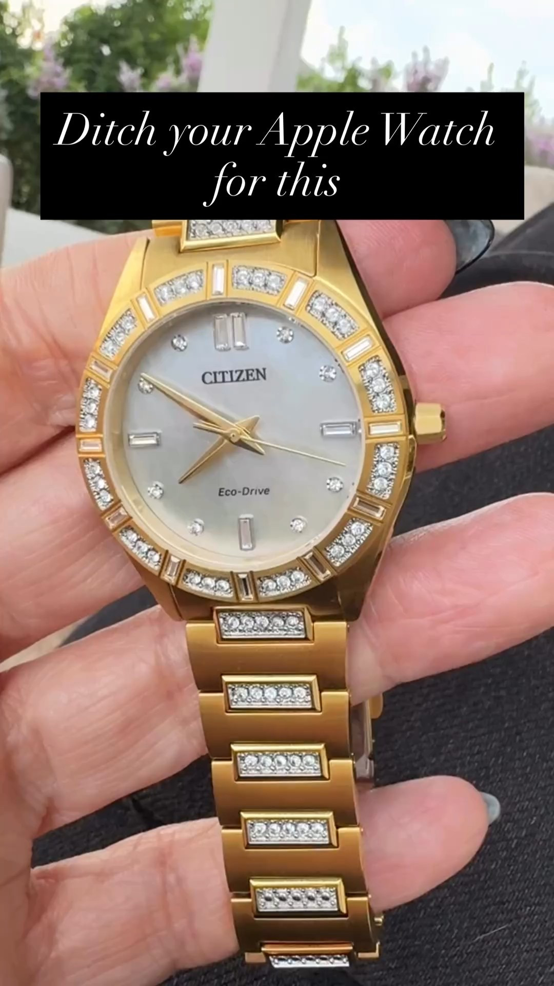 Okay so I used to wear my Apple Watch literally everywhere until this year when I fell down the analog watch rabbit hole ..and now I’m a problem. 🤣🤭

Started collecting in 2025 and I’m honestly obsessed. This new Citizen I scored yesterday? Chef’s kiss.

Here’s the thing yall. My Apple watch was basically designed to stress me out. 

Every notification, every buzz, just constantly in my business. 

This one? Sits there looking gorgeous and leaves me the fudge alone.

The style upgrade is insane too. I can throw this on with anything and suddenly I look like I have my life together. Jeans and a hoodie? Elevated. Work outfit? Chic AF. 

And now I’m that person who knows way too much about watch movements and won’t shut up about it. My friends are probably sick of me but whatever, look at these diamonds.

I still grab my Apple Watch for airline trips because I’m not completely unhinged, need my maps and stuff. But for everything else? We’re going full analog now. I even went back to my paper planner after 3 years away. Analog just works best for me. 

Turns out the real glow up was ditching the smart watch all along. 

So. Apple or Analog? What’s in your wrist? 

#CitizenWatch #EcoDrive #AnalogWatch #WatchCollection #WatchCollector #WatchGame #WatchOfTheDay #WOTD #WatchAddict #watchlife #womenwatches