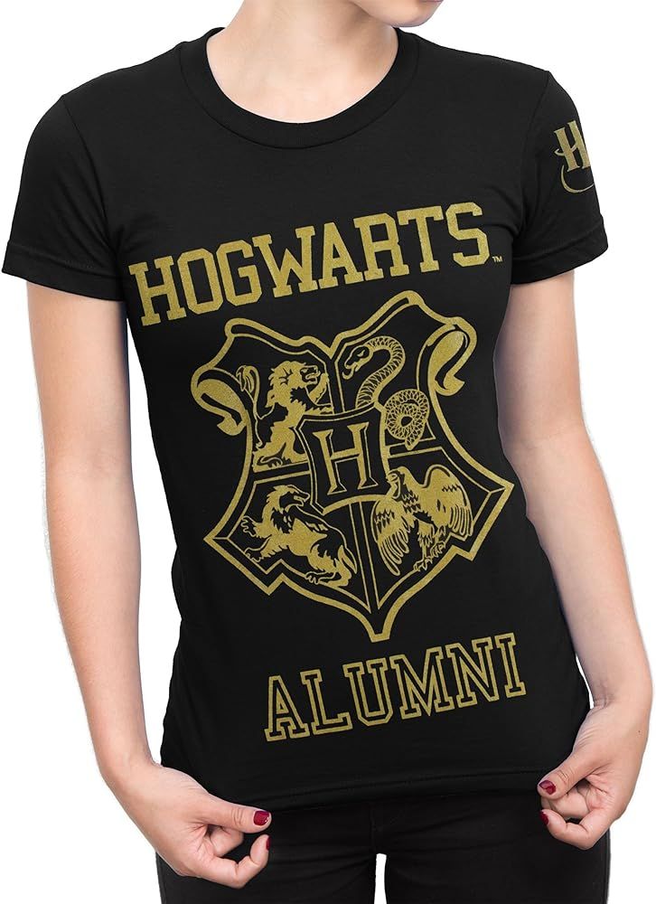 Harry Potter Womens' Hogwarts T-Shirt | Amazon (US)