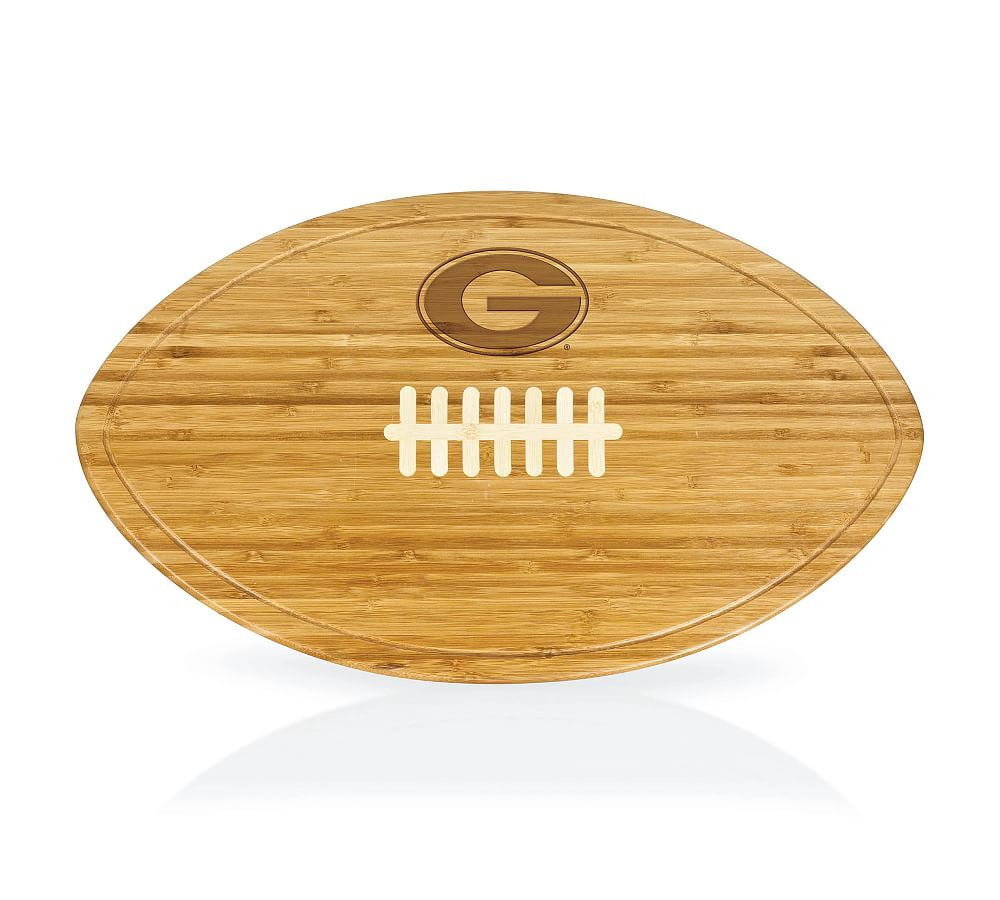Collegiate Football Bamboo Cheese Board | Pottery Barn (US)