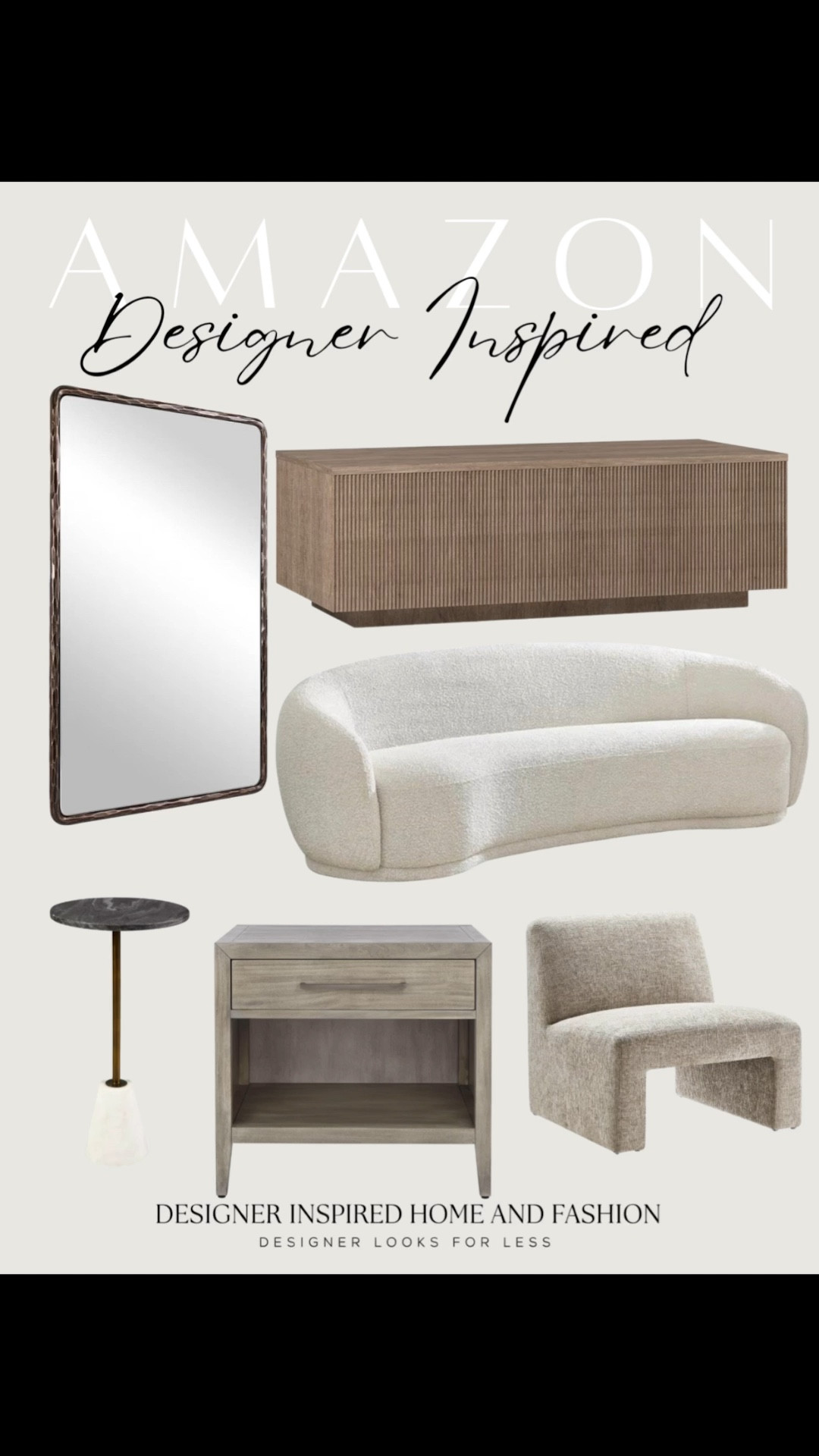 Amazon designer inspired furniture!

#LTKHome