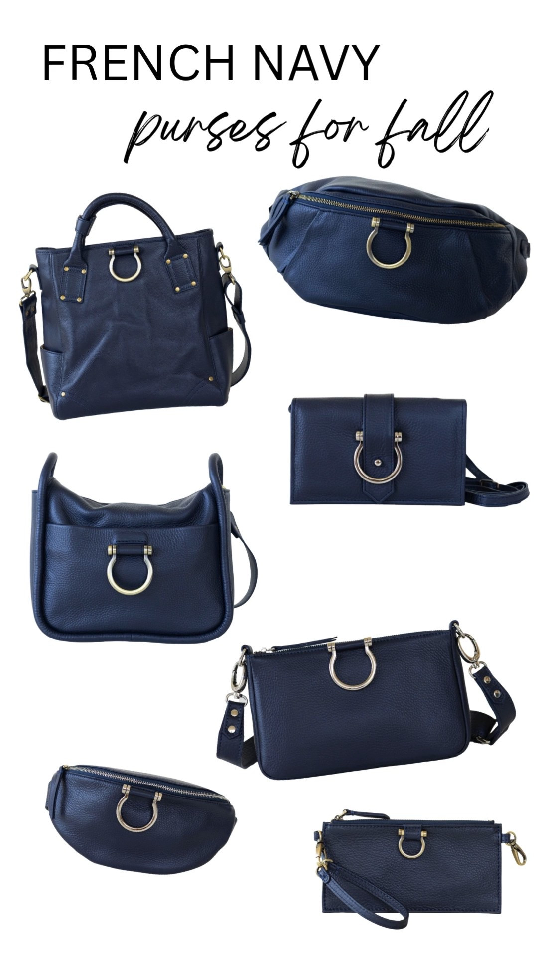 Navy purses for fall! 

Save 20% with this discount code: JOELLEN20

#LTKItBag #LTKStyleTip