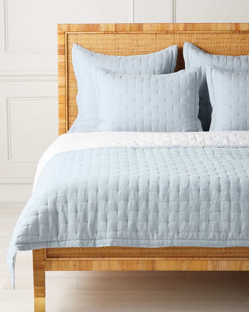 Sutter Linen Quilt | Serena and Lily