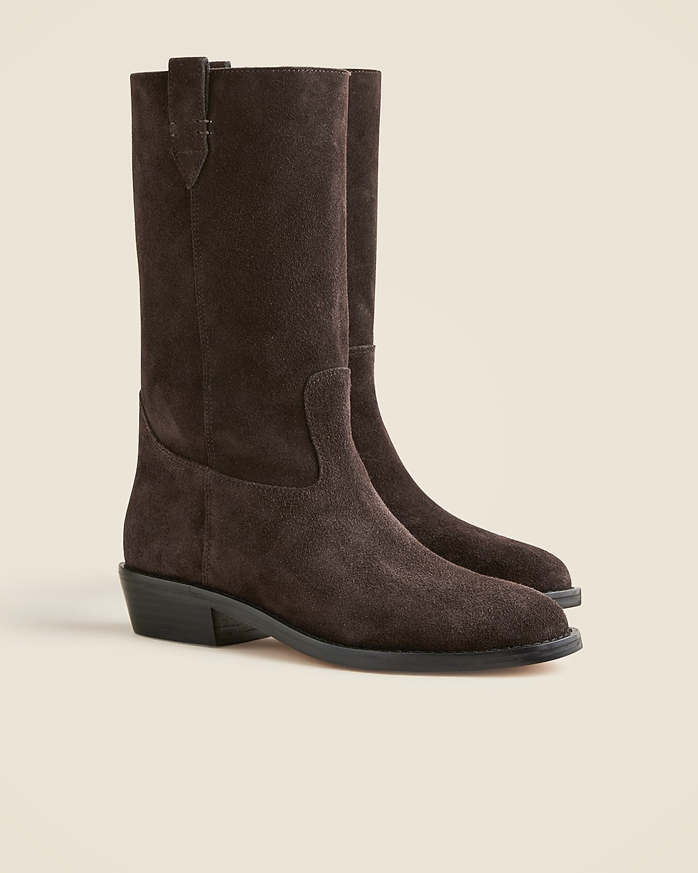 Midcalf boot in suede | J. Crew US