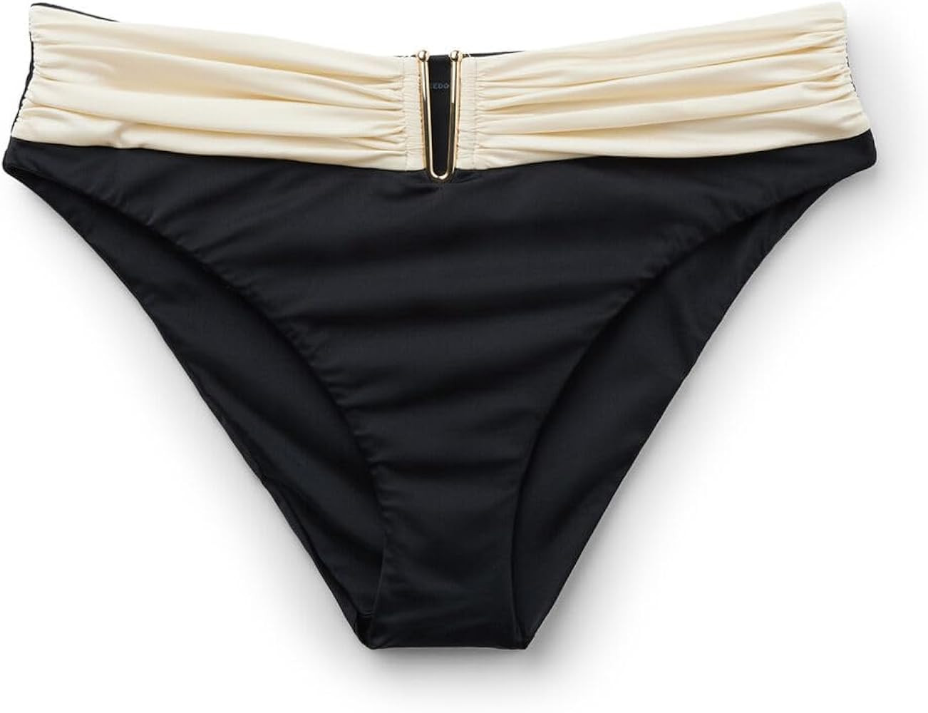 CALZEDONIA Woman's High-Rise Swimsuit Bottom Elegant Bicolor | Amazon (US)
