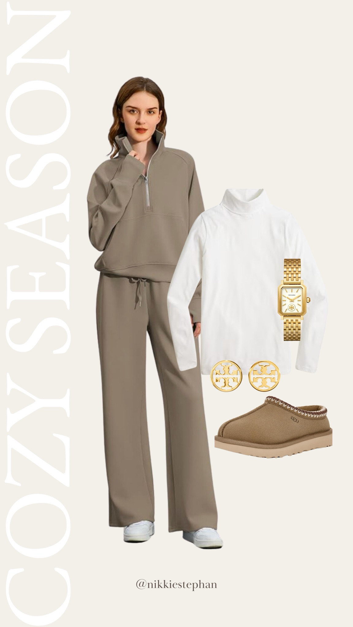 This cozy brown lounge set feels like butter! Paired with a classic turtle neck, you’ll feel out together & comfortable! 

#LTKStyleTip #LTKFindsUnder100 #LTKShoeCrush