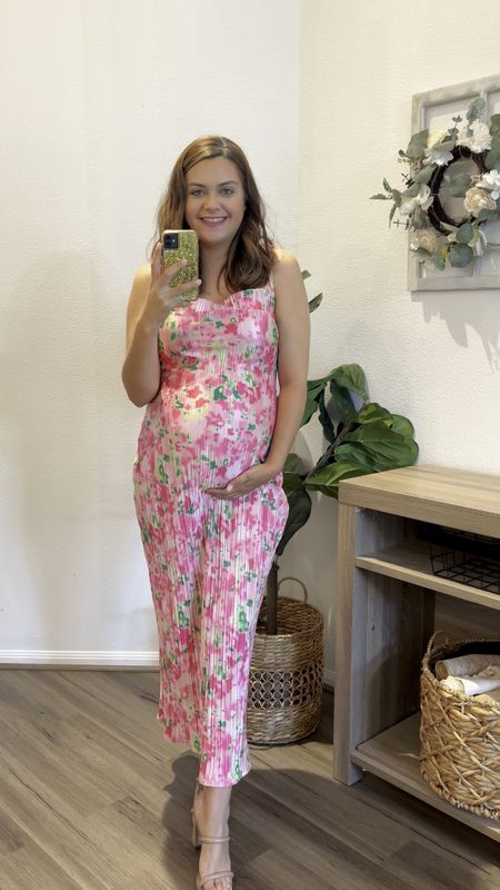 Bump friendly spring summer dress. Baby shower dress for mama to be. 

#LTKStyleTip #LTKMidsize #LTKBump