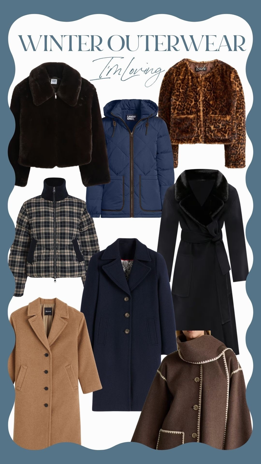 Outerwear edit 🤍 sharing some great layers for the winter! 