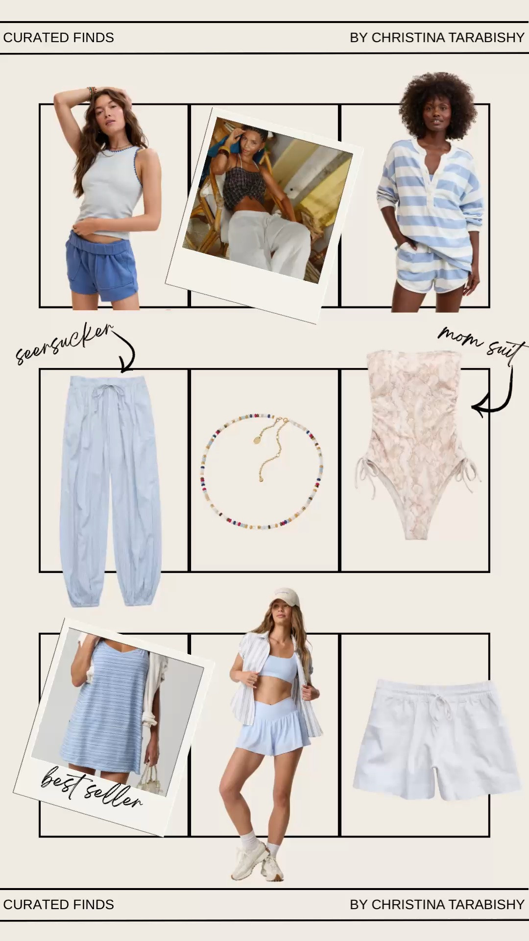 @Aerie  sale — up to 50% off and these are my picks 🩵

aerie, aerie sale, aerie finds, summer outfit, summer style, casual summer outfit, one piece swimsuit, mom swimsuit, seersucker pants, striped set, tennis skirt, summer shorts, summer dress

#LTKootd #LTKSaleAlert #LTKSeasonal