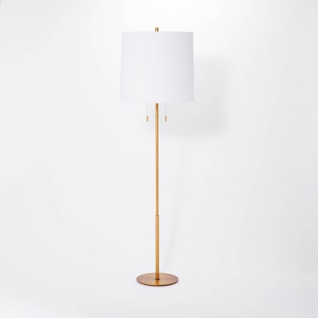 Tapered Shade Metal Floor Lamp (Includes LED Light Bulb) - Threshold™ designed with Studio McGe... | Target
